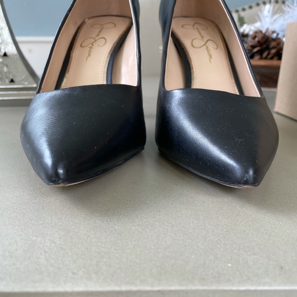 Black Jessica Simpson Sz 10 heels - Picture 2 of 3